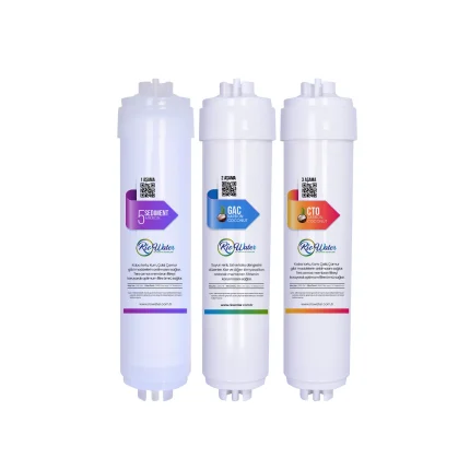 3 Aşamalı Filtre Seti